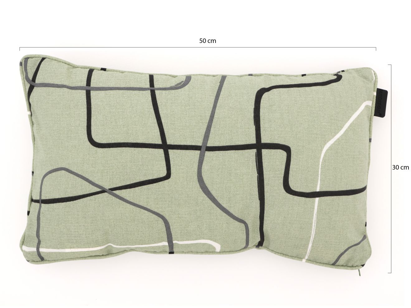 Madison Lendekissen 50x30cm Grün 50x30c...