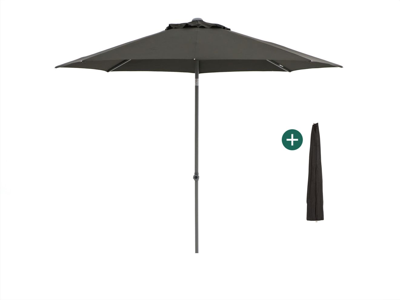 Shadowline Push-up Sonnenschirm ø 300 cm