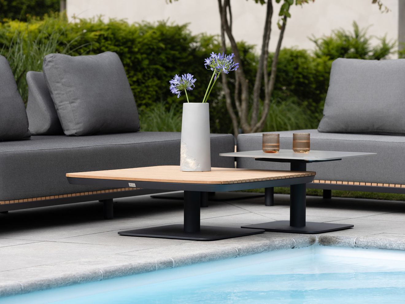 Bellagio San Lupo Lounge-Set 4-teilig Grau 0x0cm Rabatt: 20 %