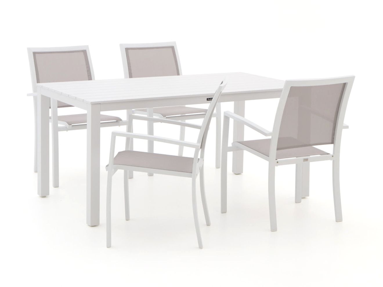 Bellagio Anzio/Menzano 160 cm Gartenmöbel-Set 5-teilig stapelbar Weiß Rabatt: 19 % Bellagio Anzio/Menzano 160 cm Gartenmöbel-Set 5-teilig stapelbar Weiß Rabatt: 19 %