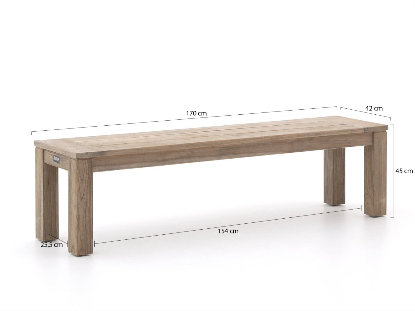 ROUGH-X 400 cm Picknick Sitzgruppe 5-teilig günstig online kaufen