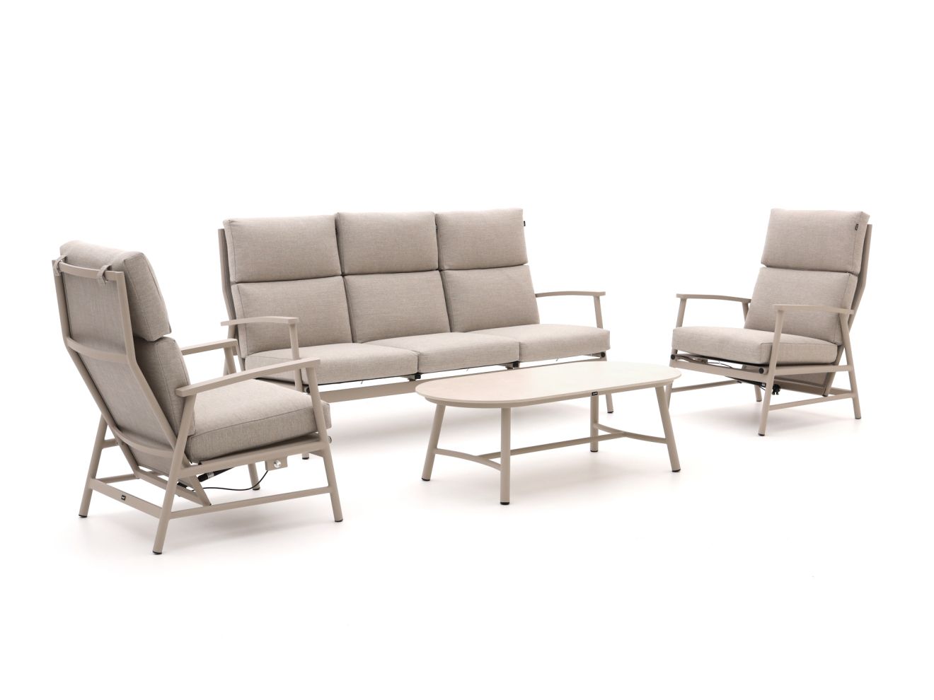 Hartman Flora Sessel-Sofa Lounge-Set 4-teilig