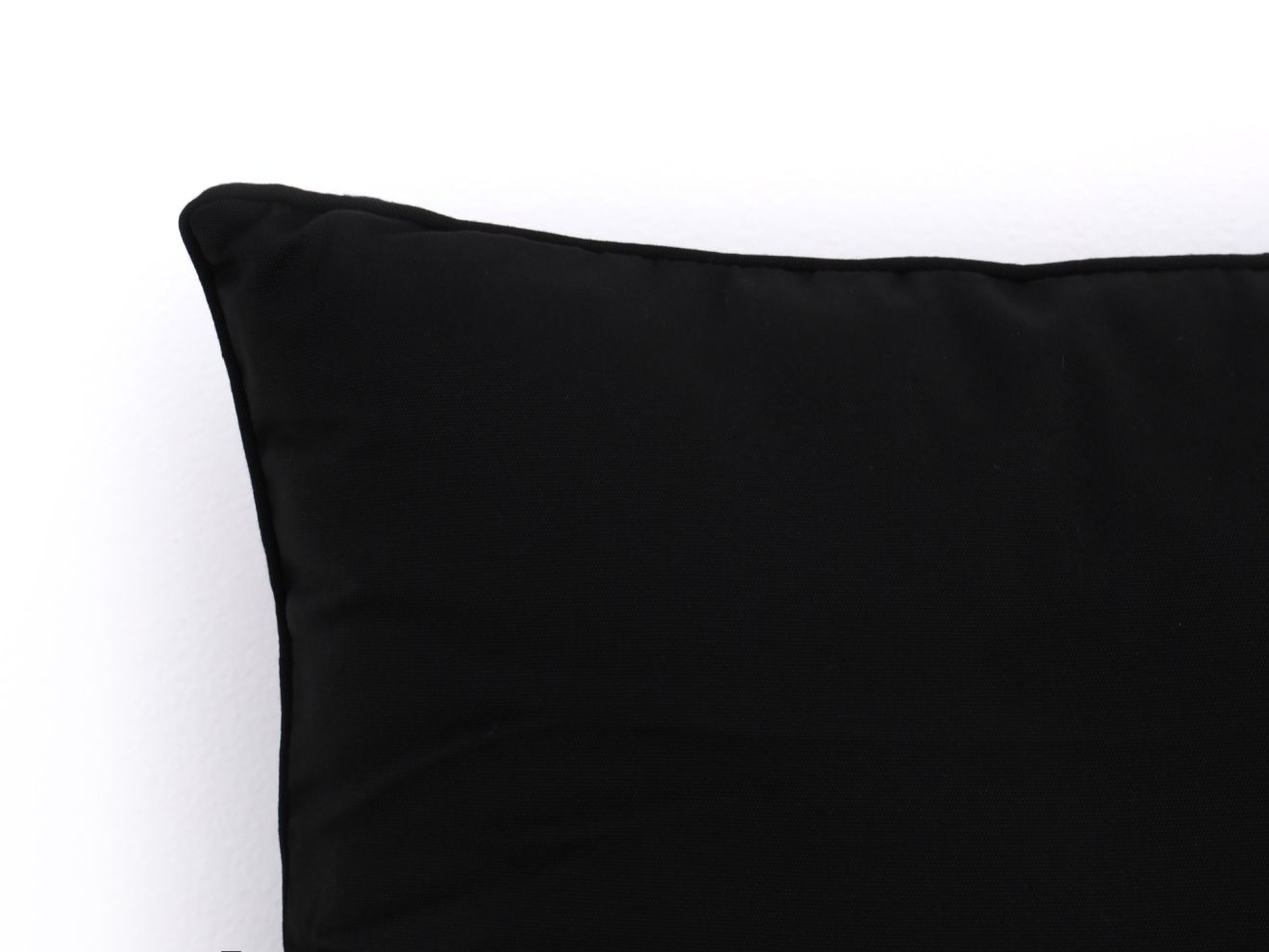 Lendekissen 50x30 cm Schwarz 50x30cm Rab...