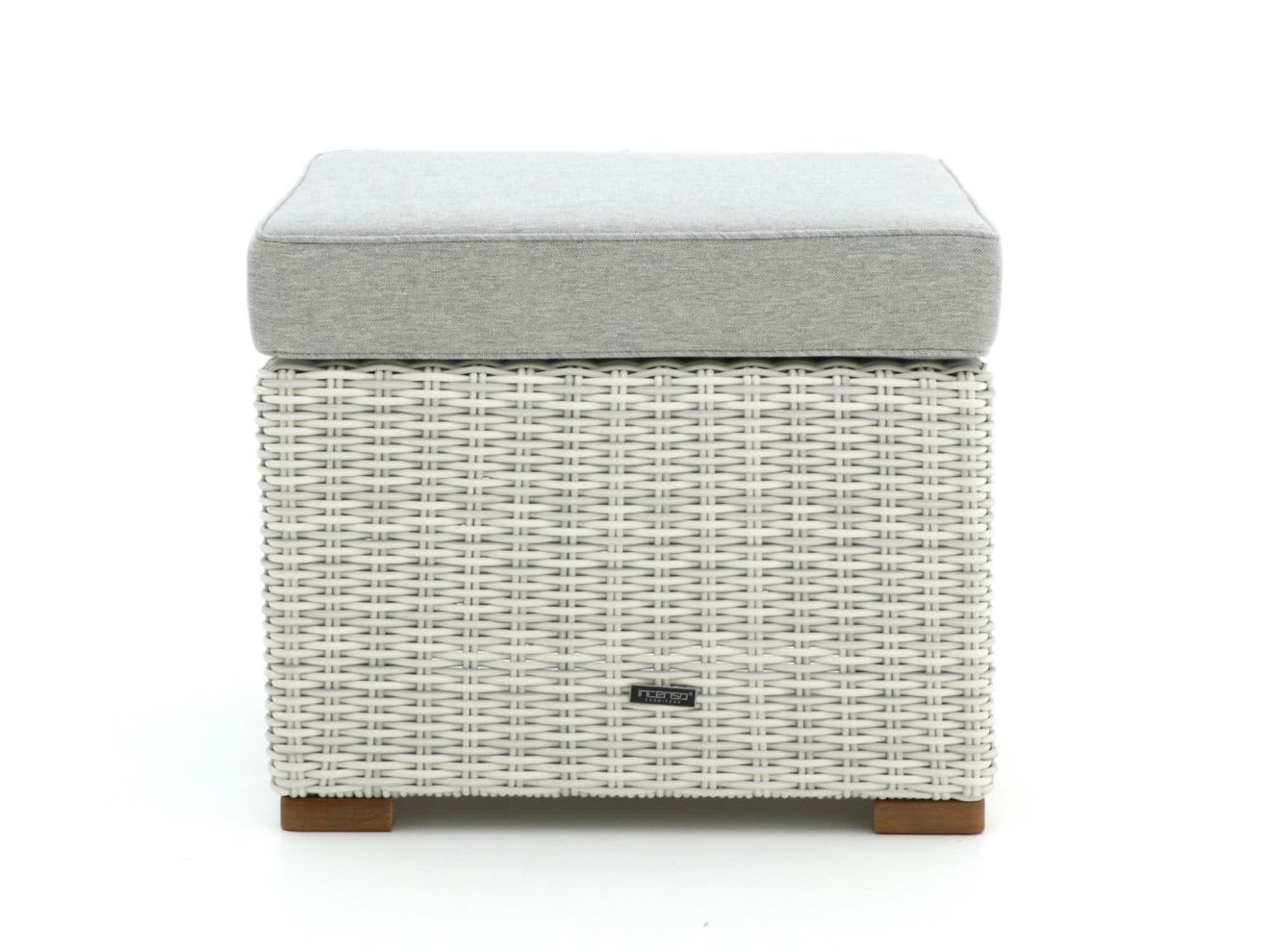 Intenso Mazzano Lounge Gartenhocker Weiß  Rabatt: 36 %