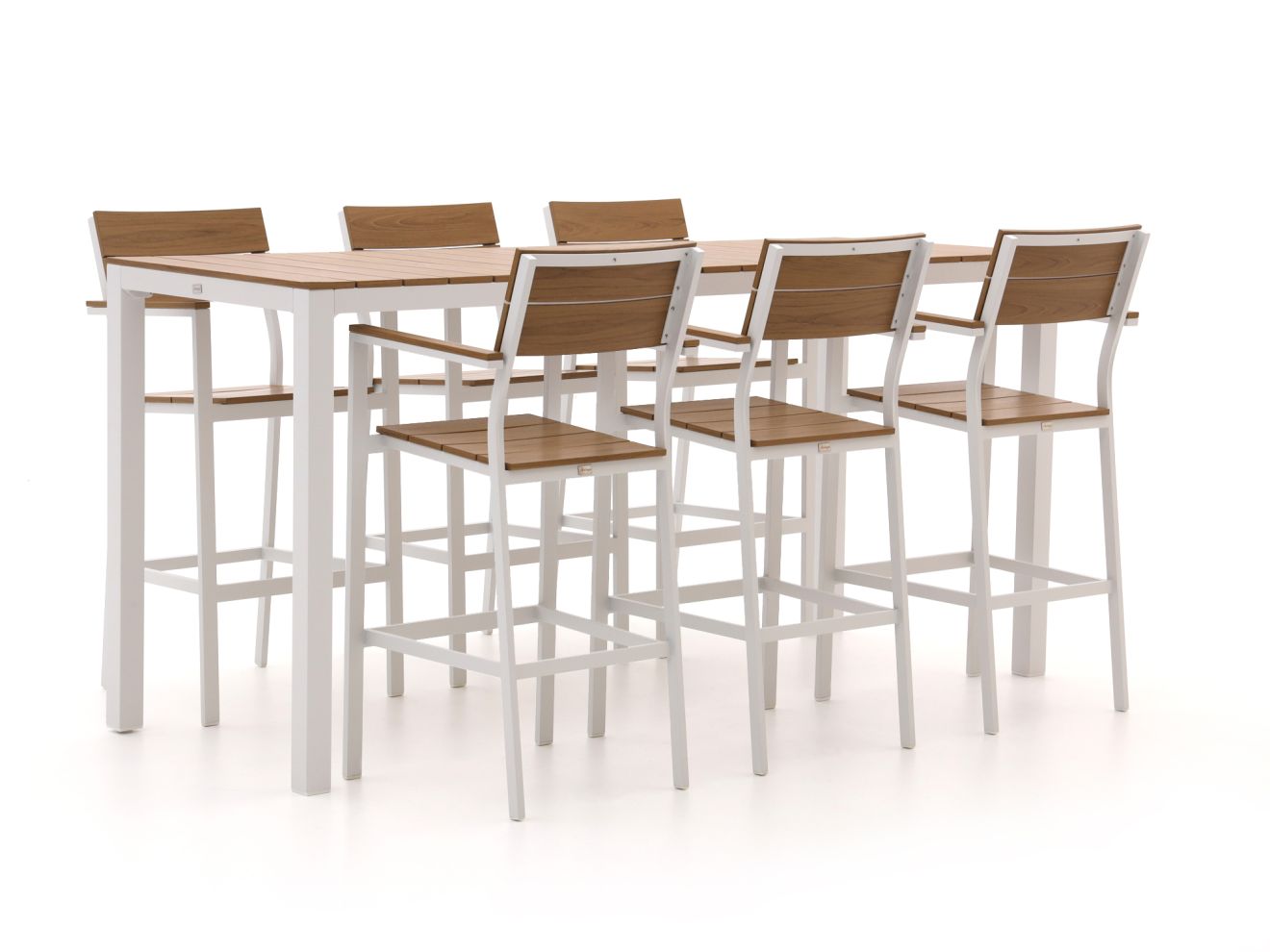 Bellagio Fidenza 220 cm Gartenbar-Set 7-Teilig günstig online kaufen