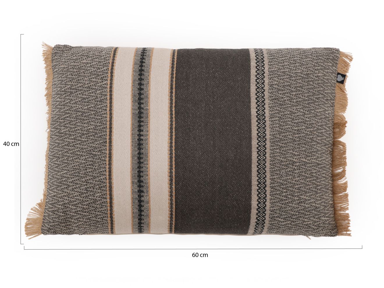 Hartman Lendenkissen 60x40 cm Grau 60x40cm