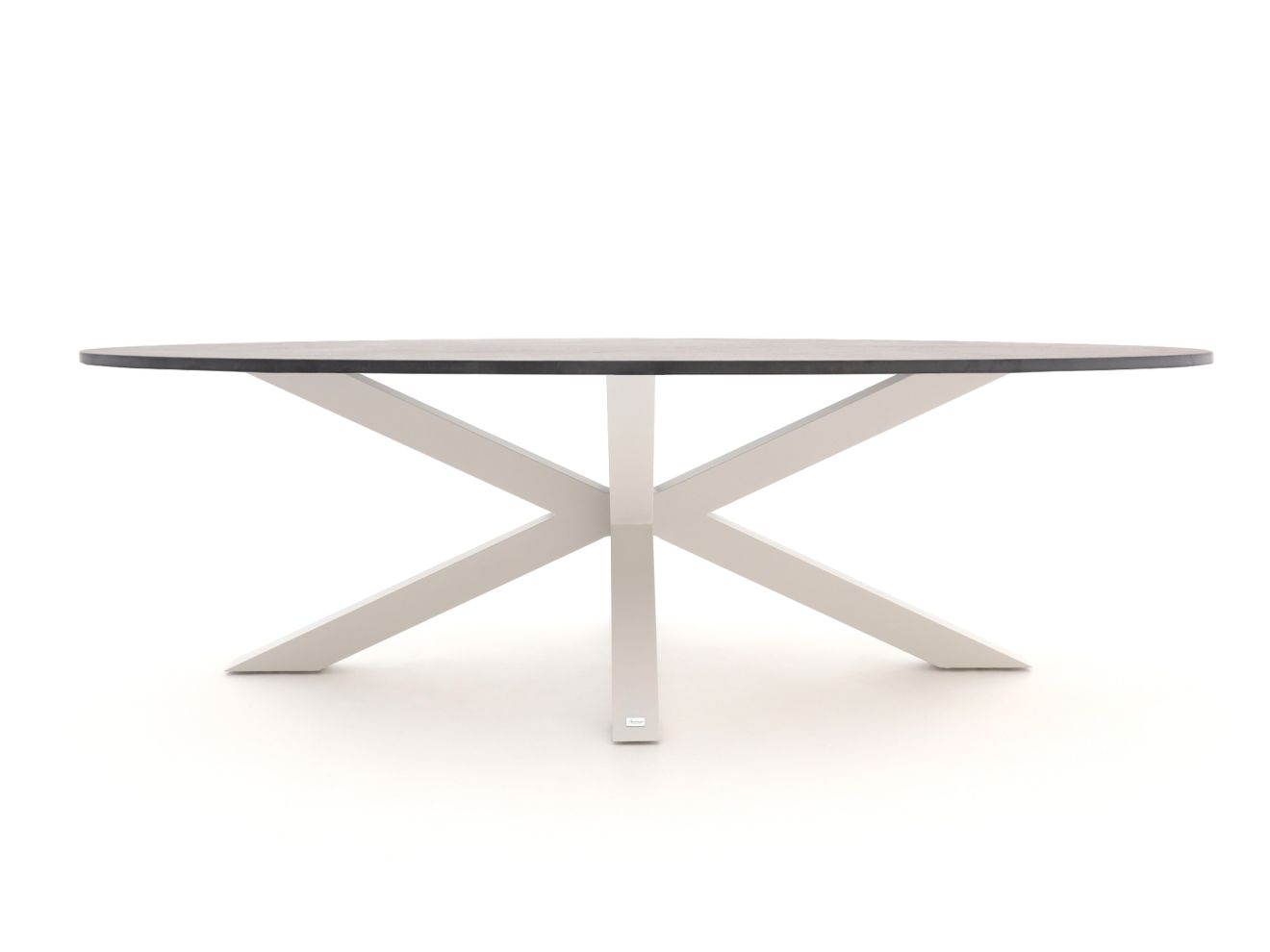 Bellagio Induno Ellips Gartentisch 200x110 cm Weiß  Rabatt: 20 %