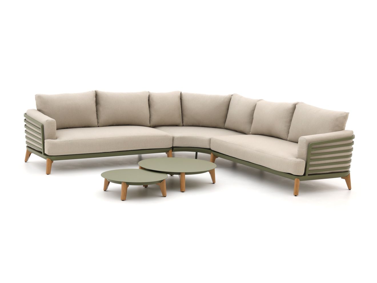 Bellagio Esenta Ecklounge-Set 5-teilig Grün 277x277cm Rabatt: 20 %