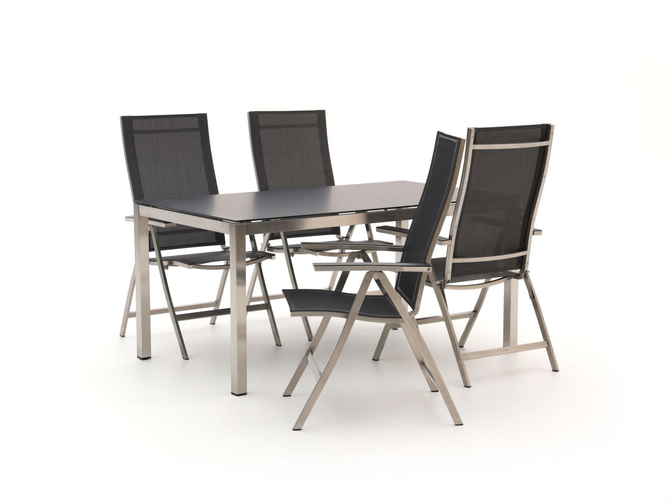 Bernstein Freiburg/Koblenz 160cm Gartenmöbel-Set 5-teilig verstellbar Grau Rabatt: 20 % Bernstein Freiburg/Koblenz 160cm Gartenmöbel-Set 5-teilig verstellbar Grau Rabatt: 20 %
