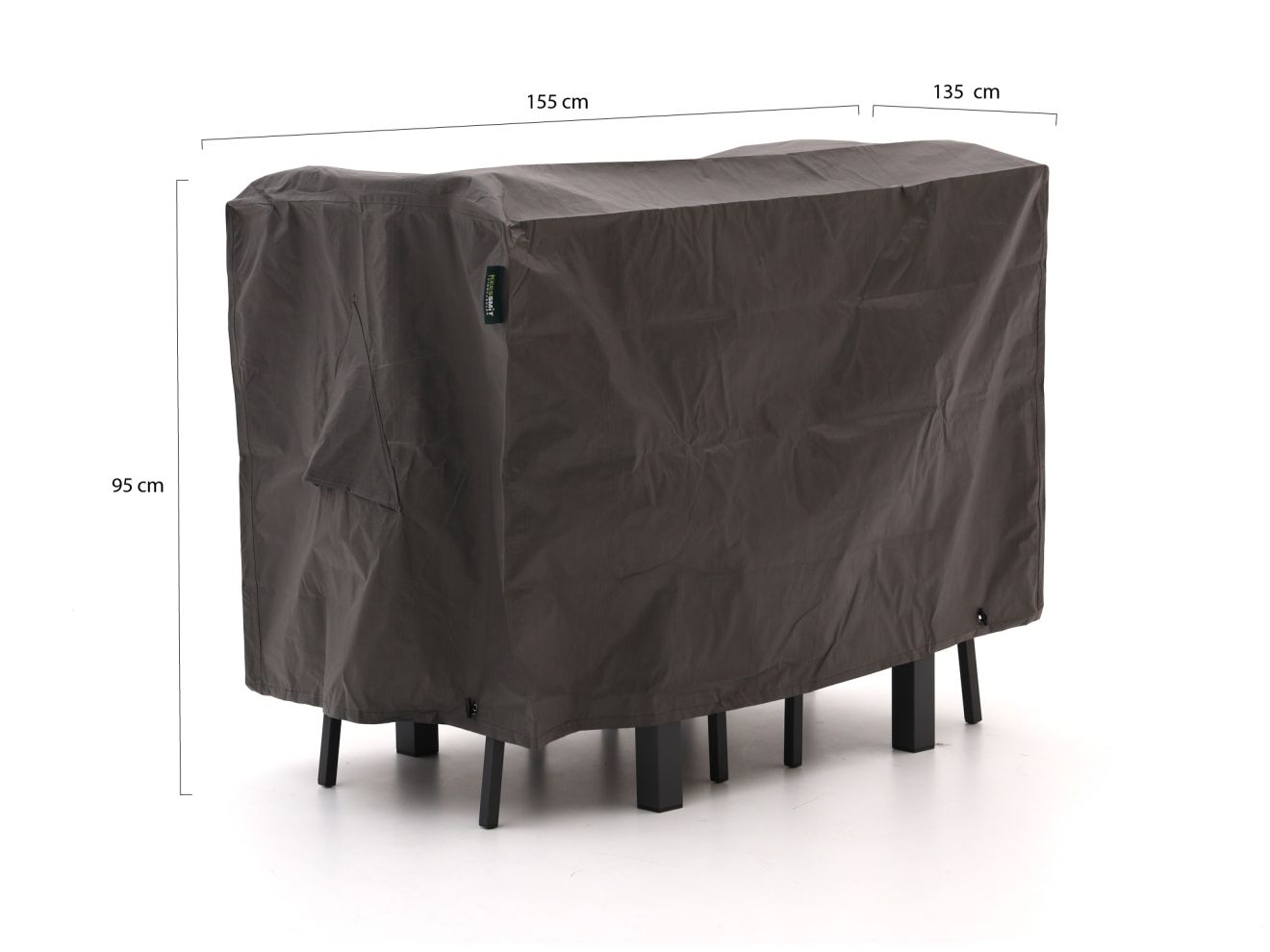 Kees Smit Gartenmöbelabdeckung Gartenbar-Set 155x135x95 cm günstig online kaufen