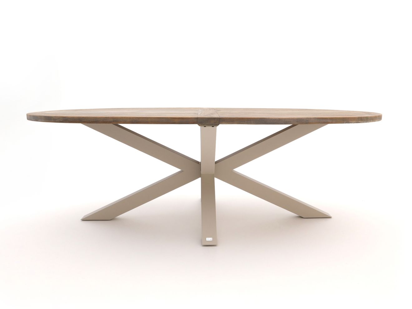 ROUGH-Y Ellips Gartentisch 240x120 cm Ra...