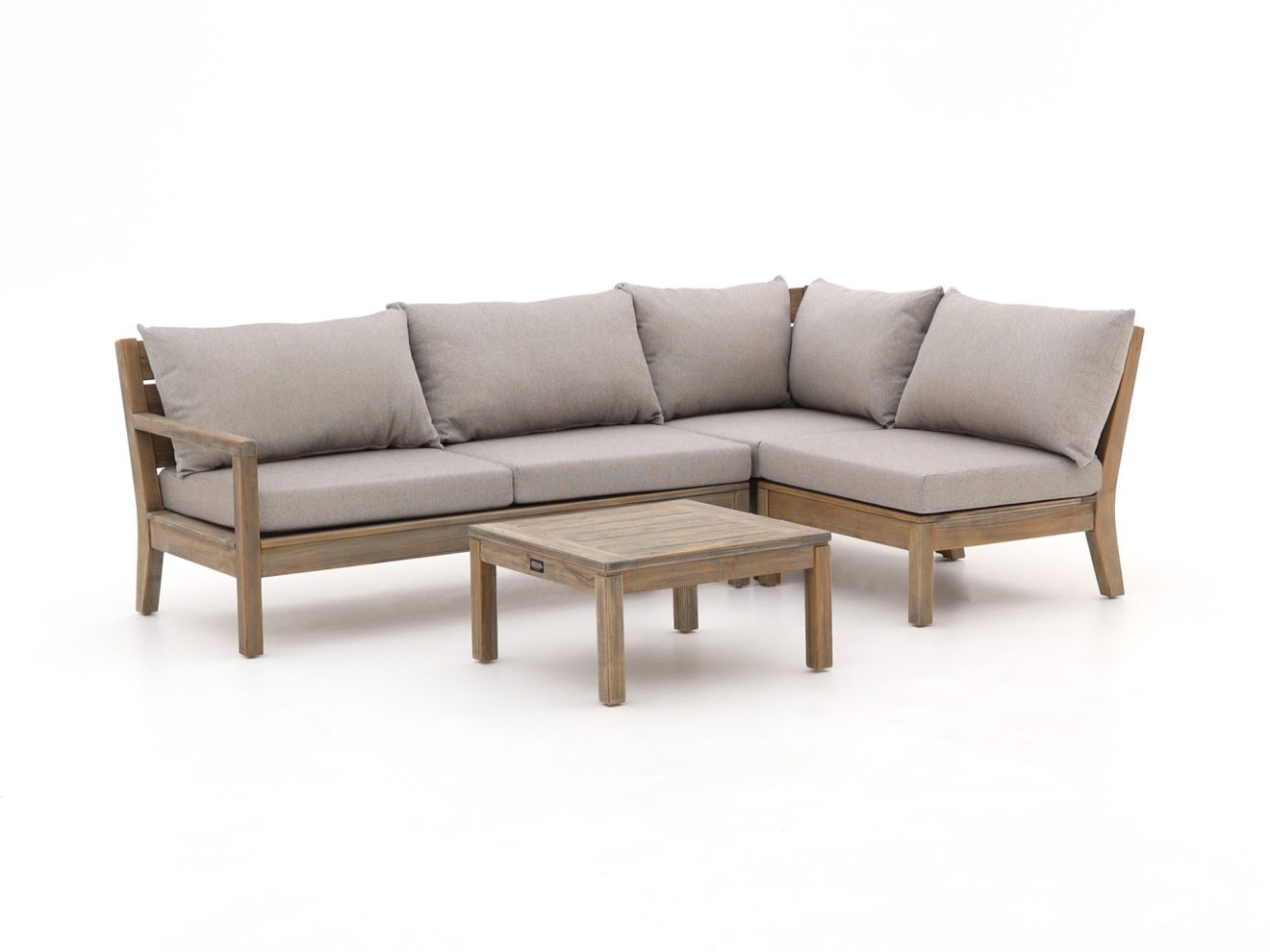 ROUGH Batang Ecklounge-Set 4-teilig rechts Braun 230x150cm Rabatt: 20 %
