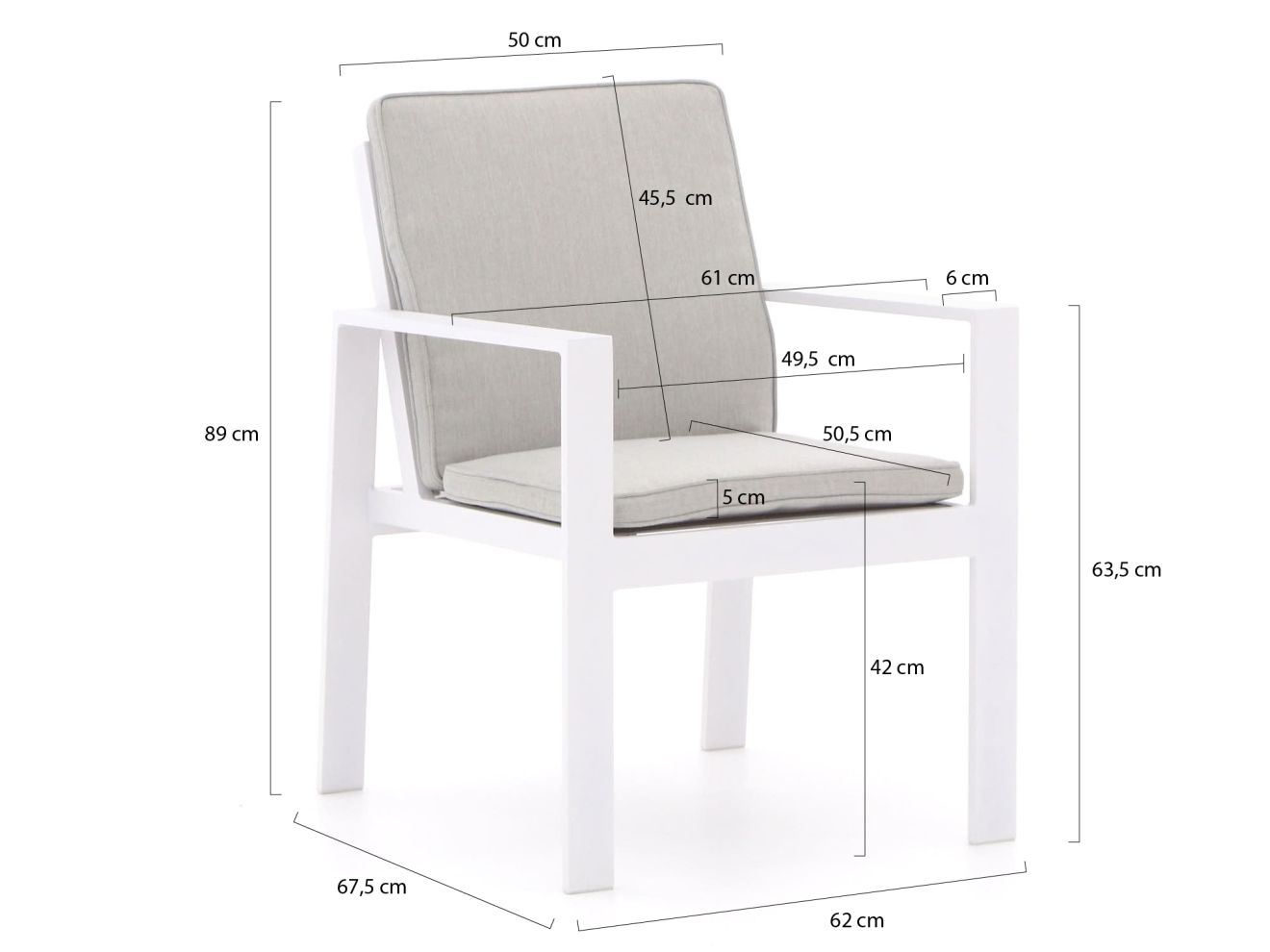 Bellagio Vezzano/Bresimo 260 cm Gartenm...