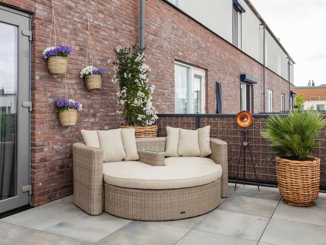 Intenso Venetië Loveseat Gartenhocker 130x70 cm Taupe 130x70cm Rabatt: 20 %