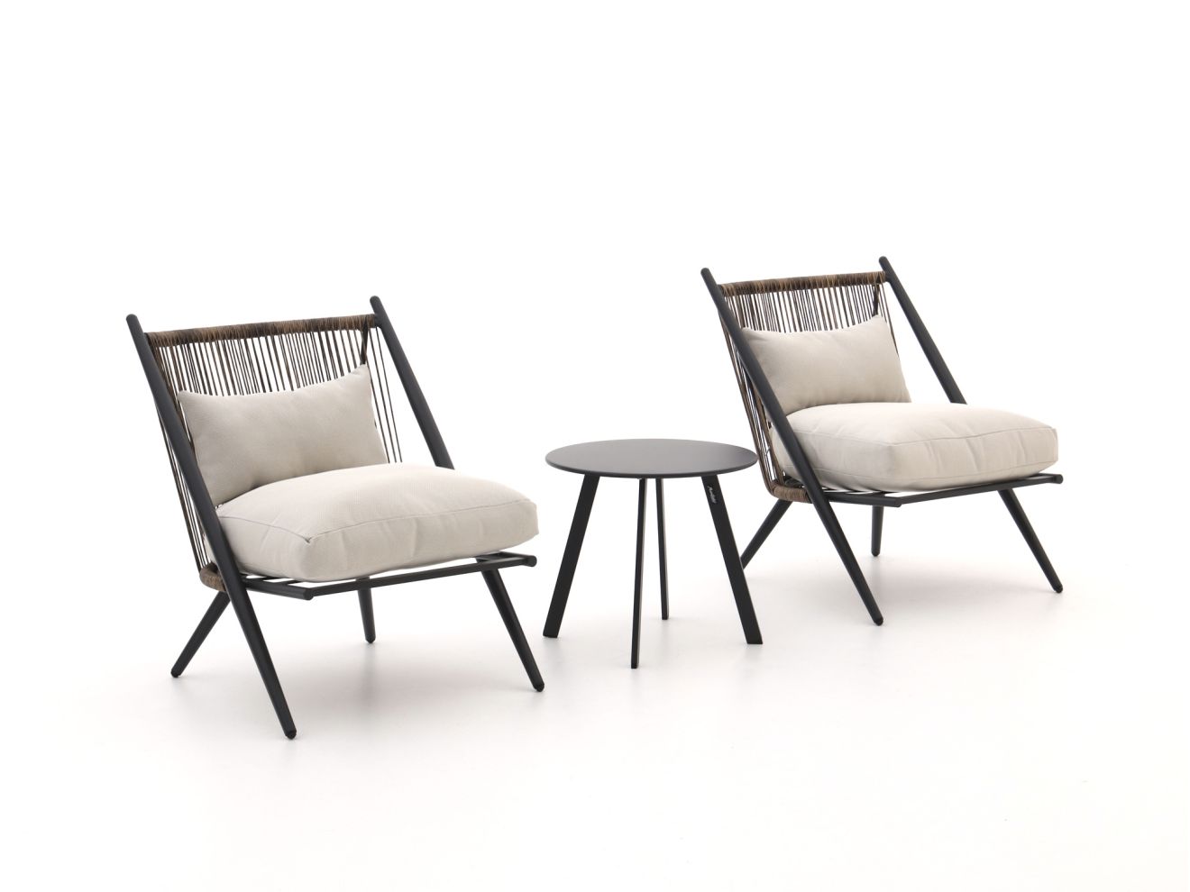Intenso Brittoli/Bovezzo Balkonmöbel-Set Lounge 3-teilig günstig online kaufen