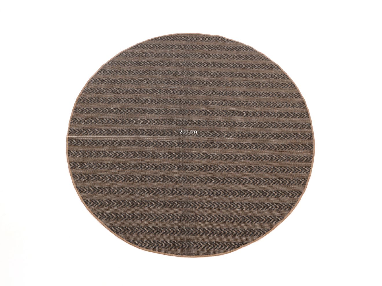 Rodrigo Outdoor Teppich ø 200 cm Grau 200cm Rabatt: 59 %