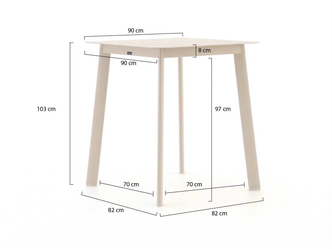Manifesto Idro/Savio 90 cm Gartenbar-Set 3-teilig Taupe Rabatt: 20 % Manifesto Idro/Savio 90 cm Gartenbar-Set 3-teilig Taupe Rabatt: 20 %