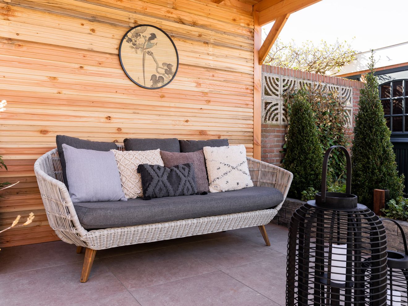 Intenso Stila Gartensofa 191 cm Grau 191x98cm Rabatt: 21 %