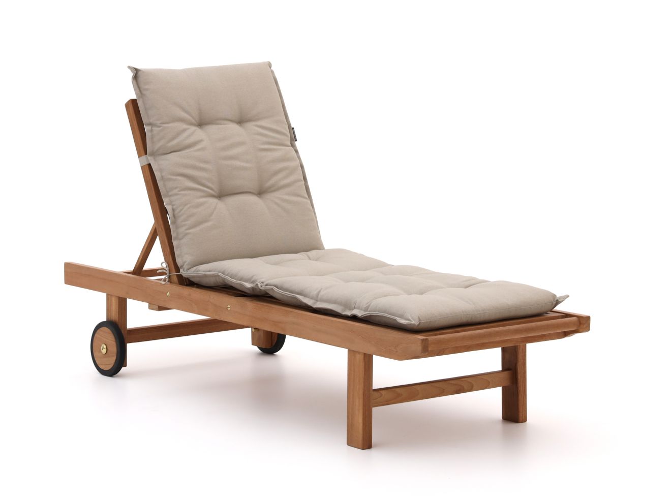 Madison Gartenliege Auflage 200x60  cm Taupe 200x60cm