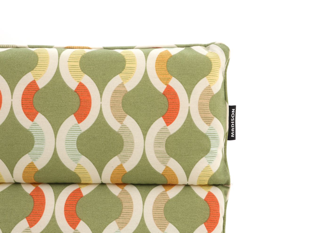 Madison Fiber Auflage Hochlehner 125x50 cm Gelb/Grün/Orange 125x50cm Rabatt: 29 % Madison Fiber Auflage Hochlehner 125x50 cm Gelb/Grün/Orange 125x50cm Rabatt: 29 %