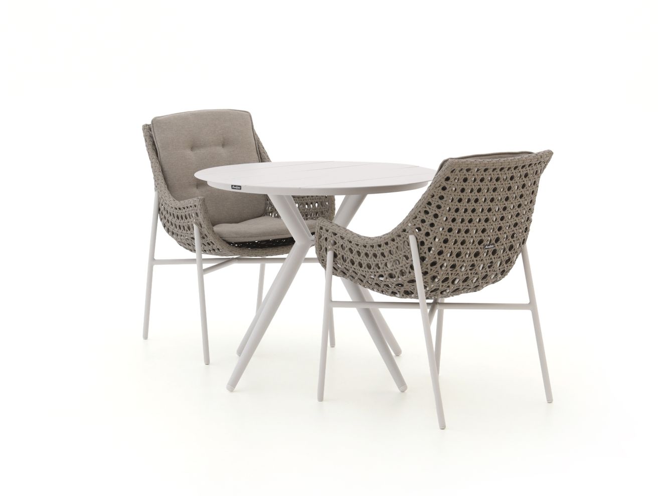 Manifesto Novara/Sora ø 90 cm Gartenmöbel-Set 3-teilig günstig online kaufen