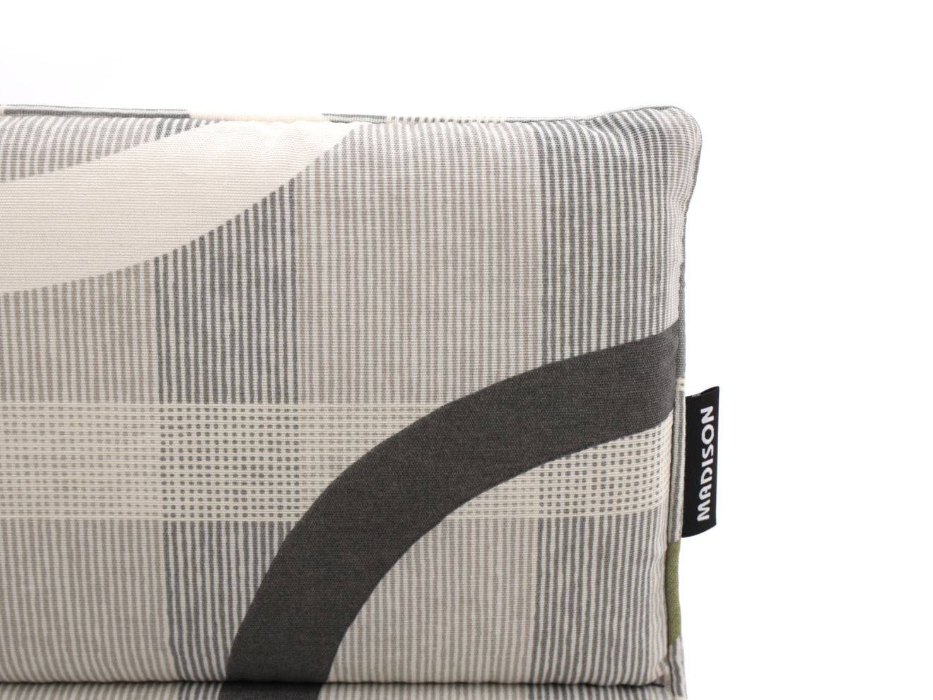 Madison Auflage Hochlehner dünn 125x50cm Grau 125x50cm