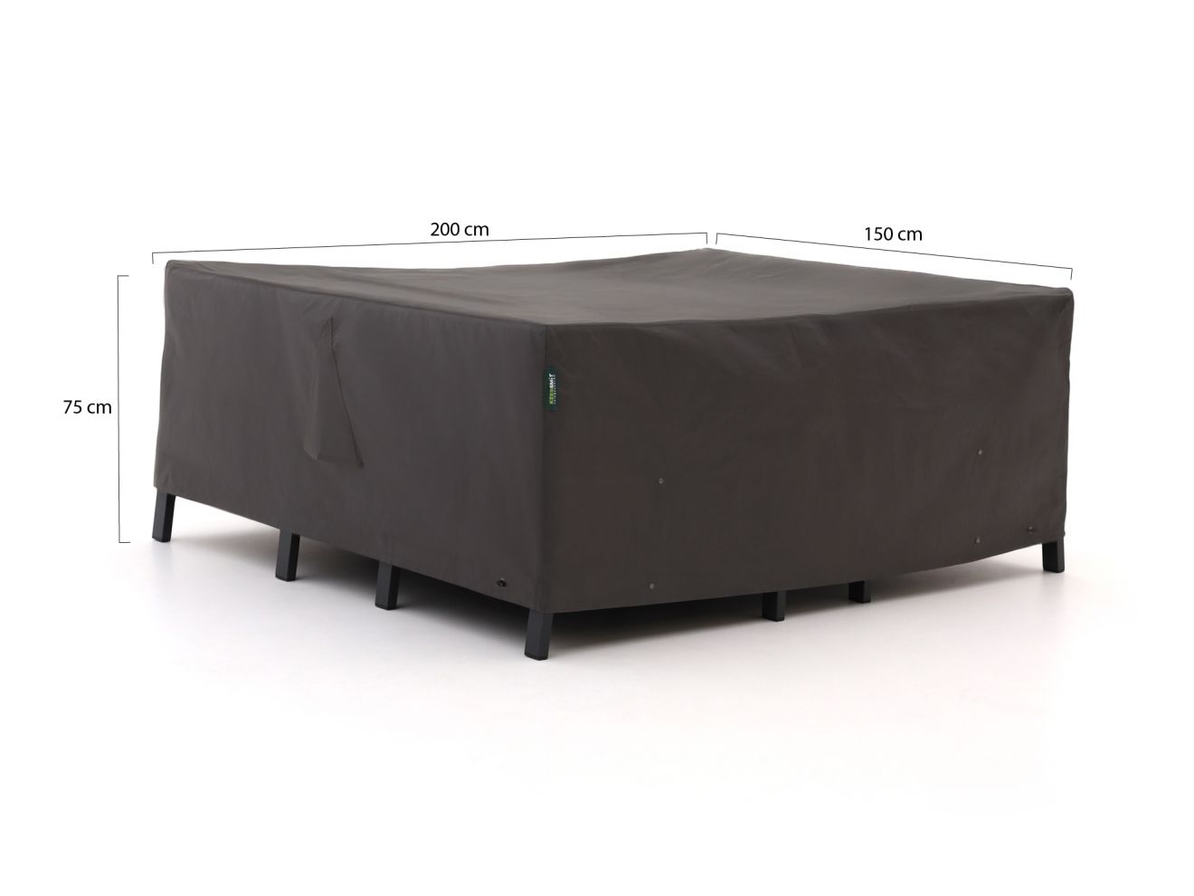 Kees Smit Gartenmöbelabdeckung Sessel-Sofa Lounge-Set 200x150x75 cm günstig online kaufen