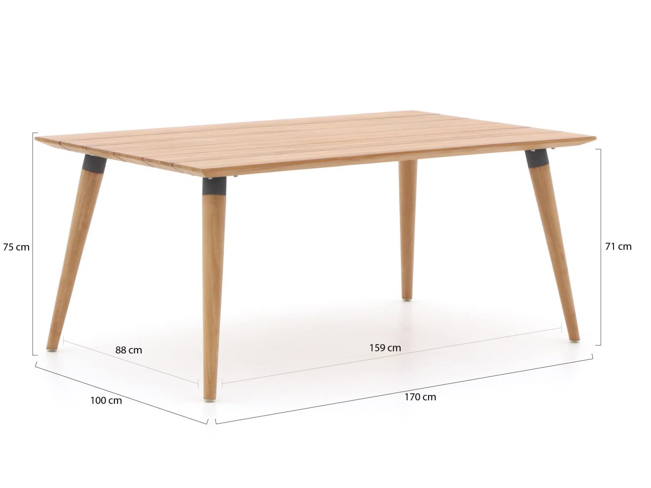 Hartman Sophie Studio Gartentisch 170x100 cm günstig online kaufen