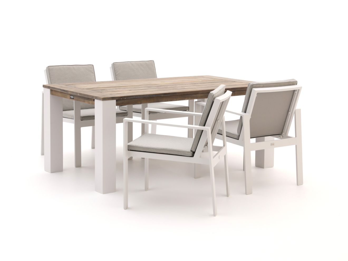 Bellagio Vezzano/ROUGH-X 180 cm Gartenmöbel-Set 5-teilig Braun  Rabatt: 29 %