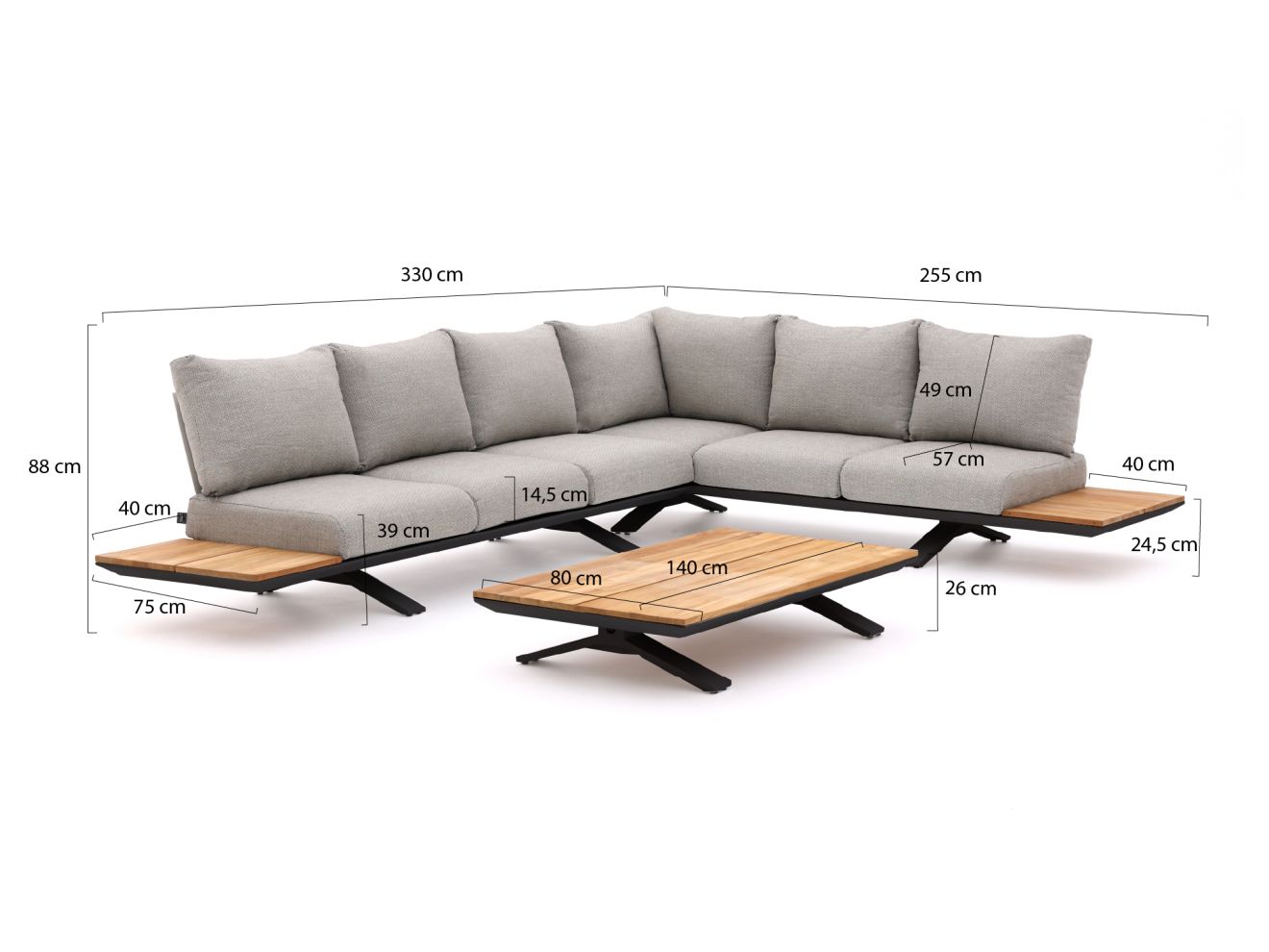 SUNS Stockholm Ecklounge-Set 3-teilig rechts Blau Rabatt: 11 % SUNS Stockholm Ecklounge-Set 3-teilig rechts Blau Rabatt: 11 %