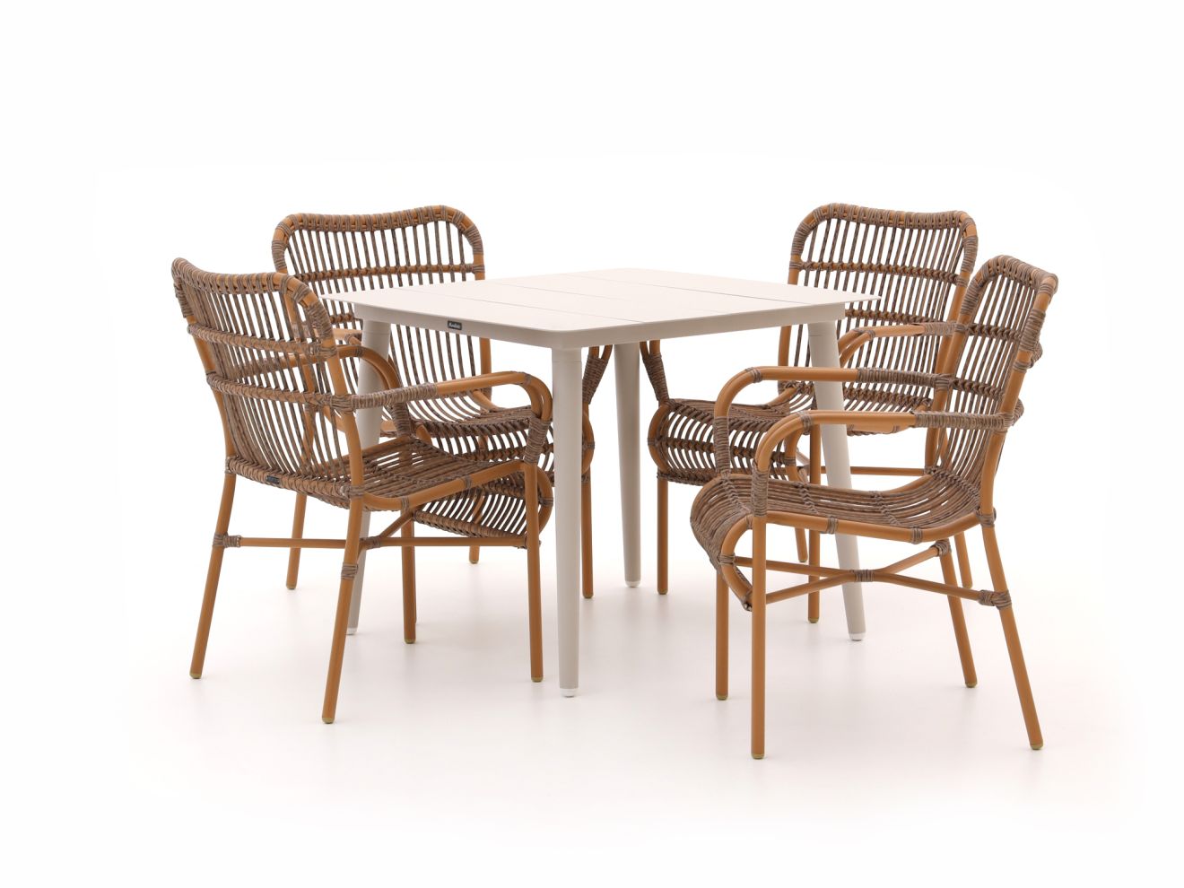 Intenso Parma/Sora 90 cm Gartenmӧbel-Set-5-teilig stapelbar Taupe Rabatt: 20 % Intenso Parma/Sora 90 cm Gartenmӧbel-Set-5-teilig stapelbar Taupe Rabatt: 20 %