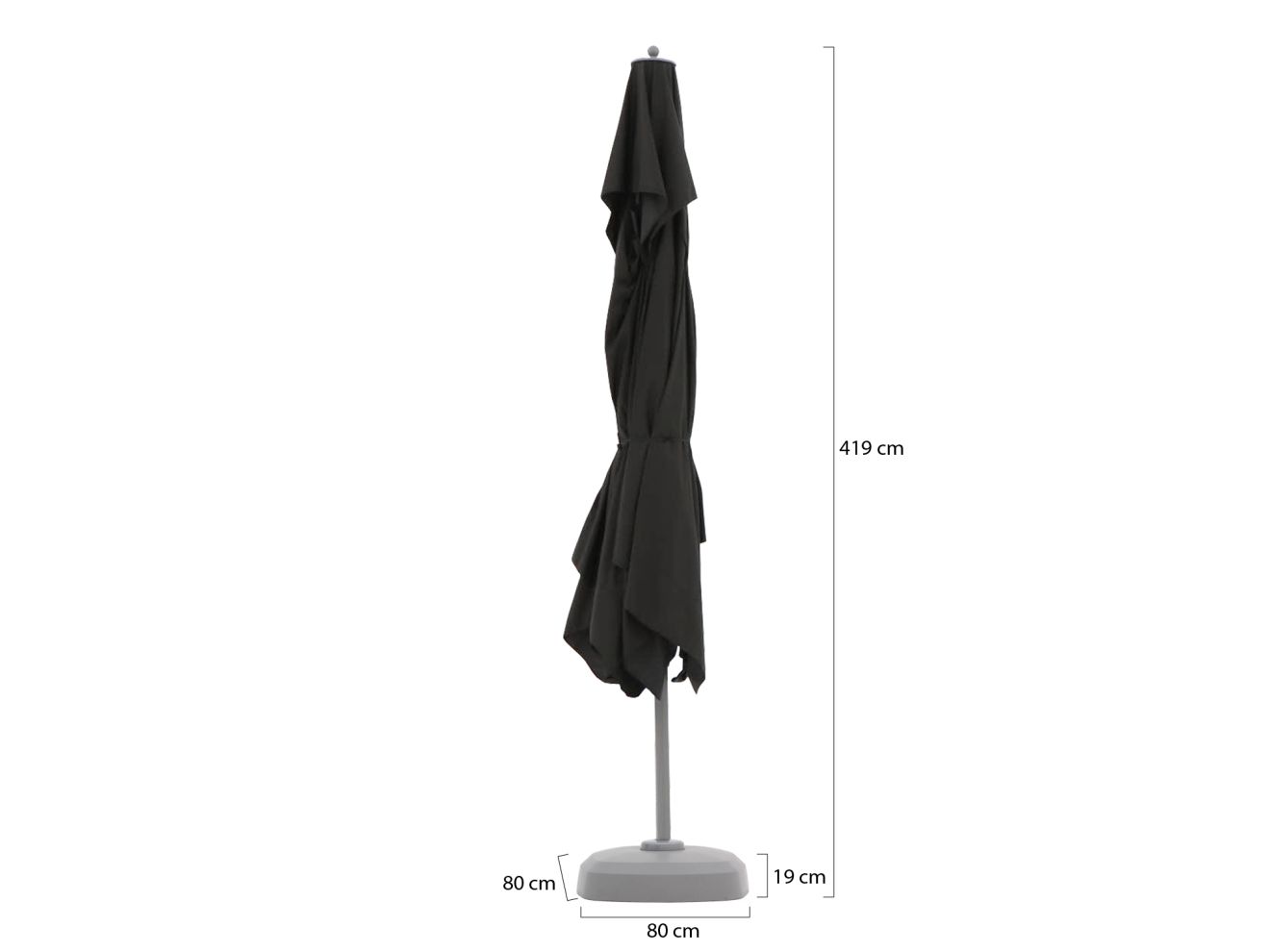 Shadowline Java Sonnenschirm 450x450 cm ...