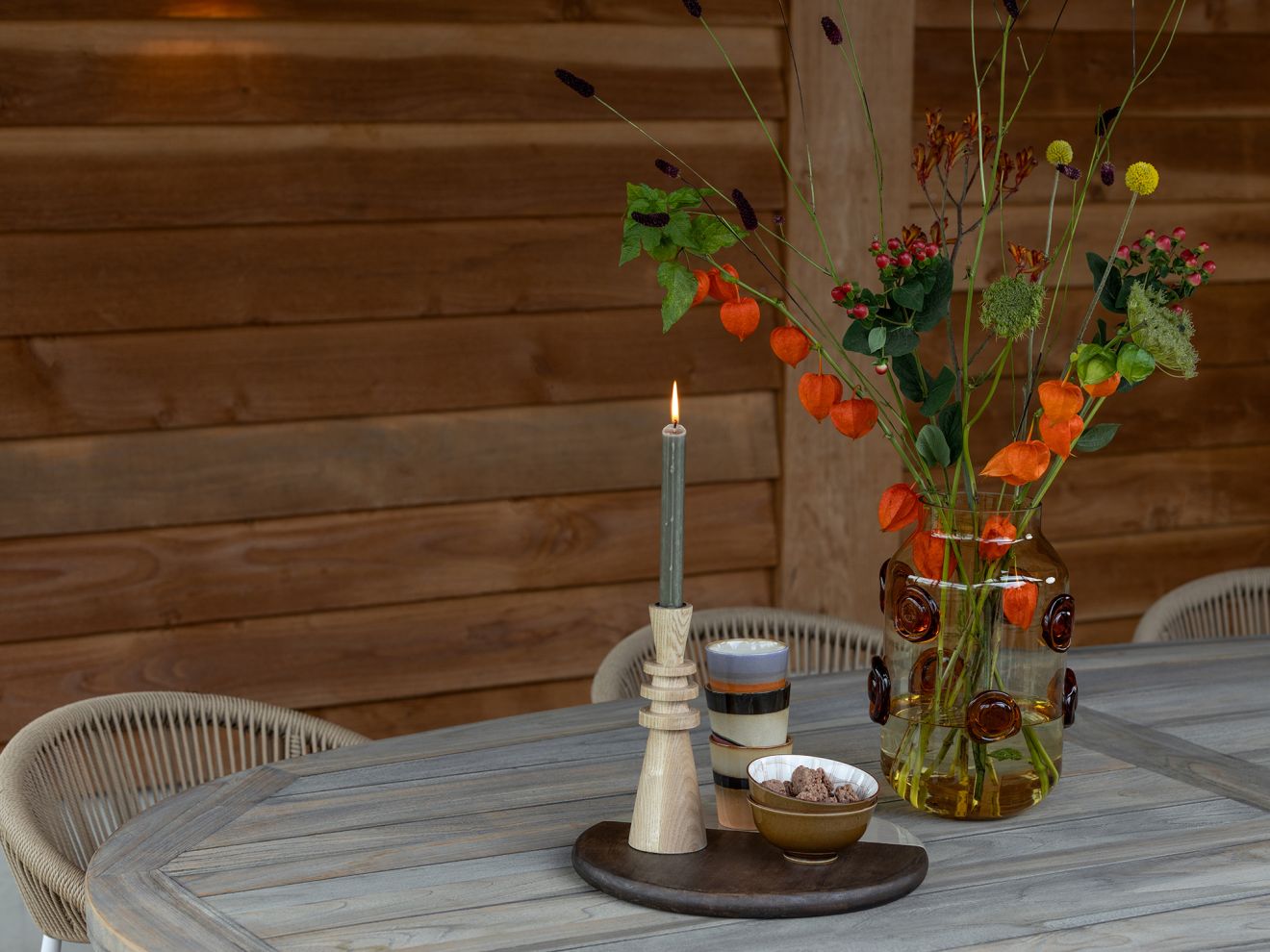 ROUGH-Y Ellips Gartentisch 240x120 cm Braun  Rabatt: 31 %