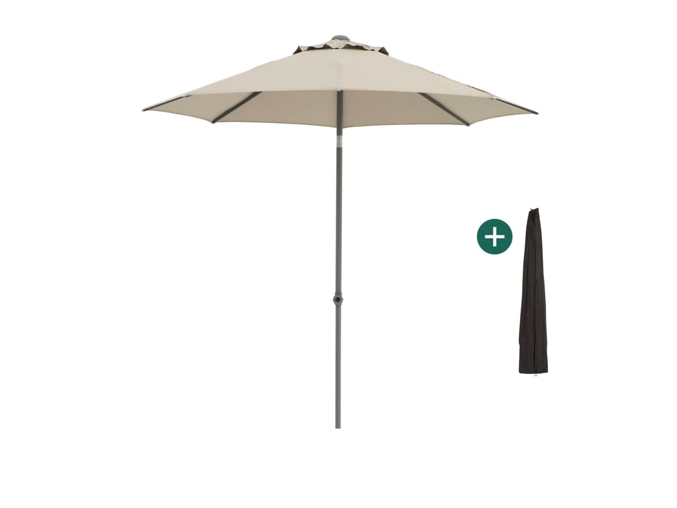 Shadowline Push-up Sonnenschirm ø 250 cm
