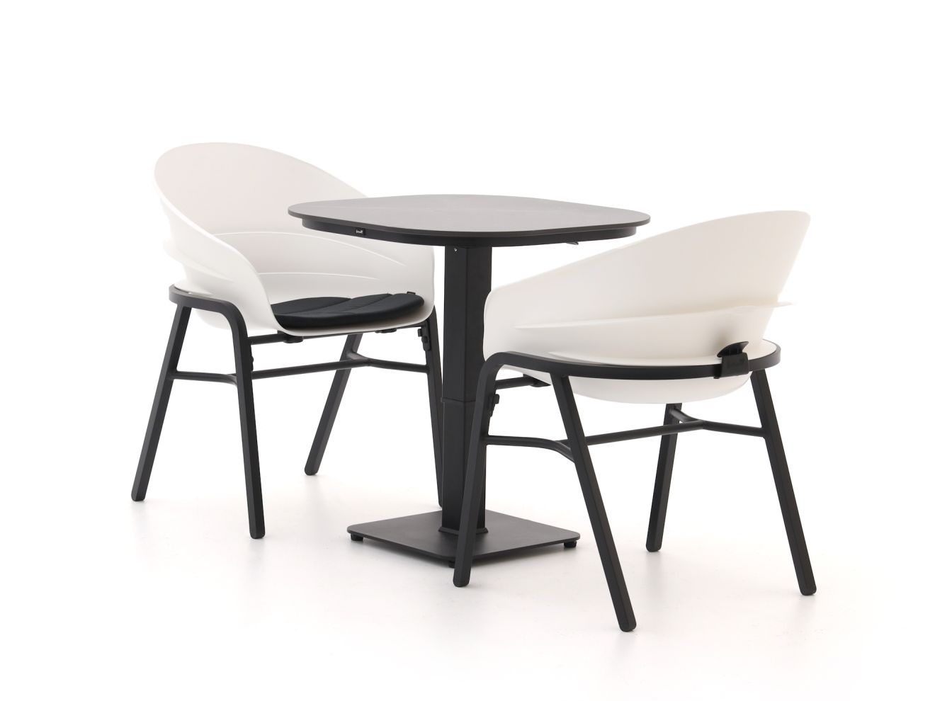 Hartman Tubb Gartenmöbel-Set 70 cm 3-teilig verstellbar Grau  Rabatt: 20 %