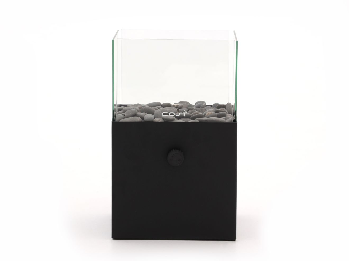 Cosiscoop Square Tischkamin 20x20 cm (h:30 cm) Schwarz