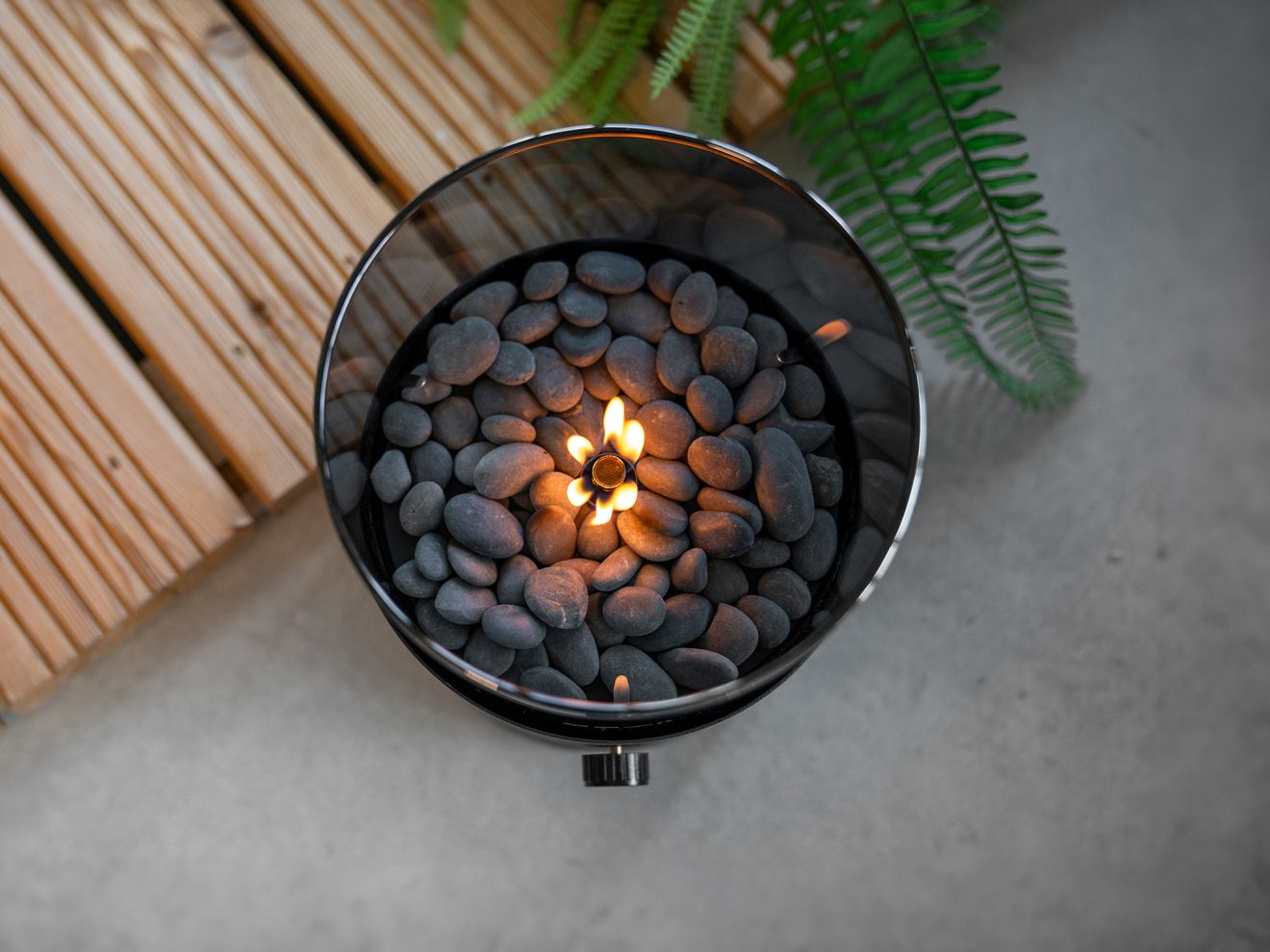 Cosiscoop XL Tischkamin ø20 cm (h:30,5 ...