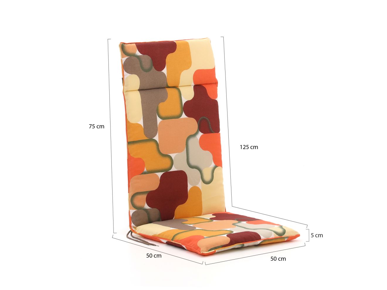 Madison Fiber Auflage Hochlehner 125x50 ...