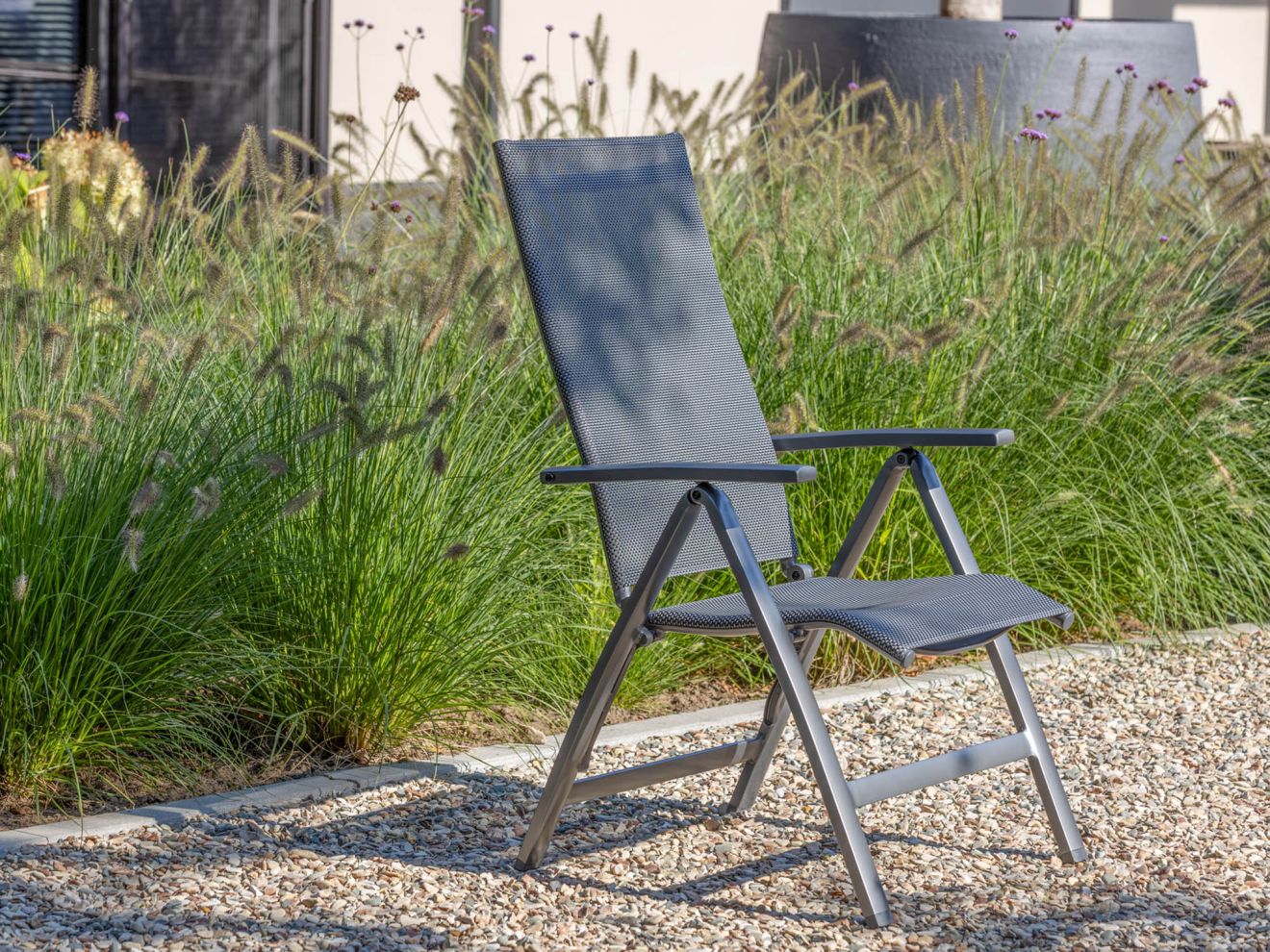 Bellagio Avenza Gartenstuhl Hochlehner Grau  Rabatt: 16 %