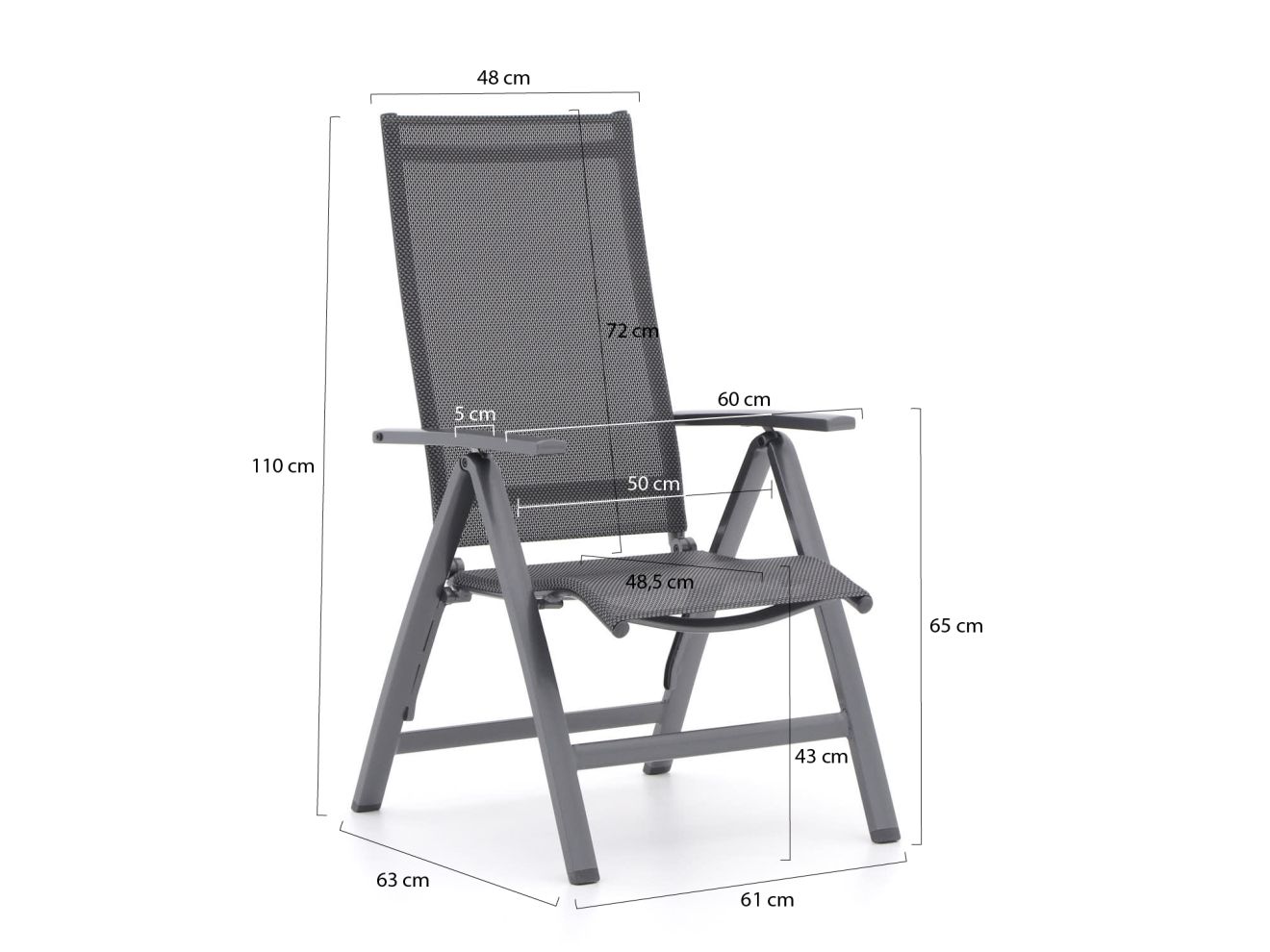 Bellagio Avenza/Sestino 220 cm Gartenmöbel-Set 7-teilig verstelbar günstig online kaufen