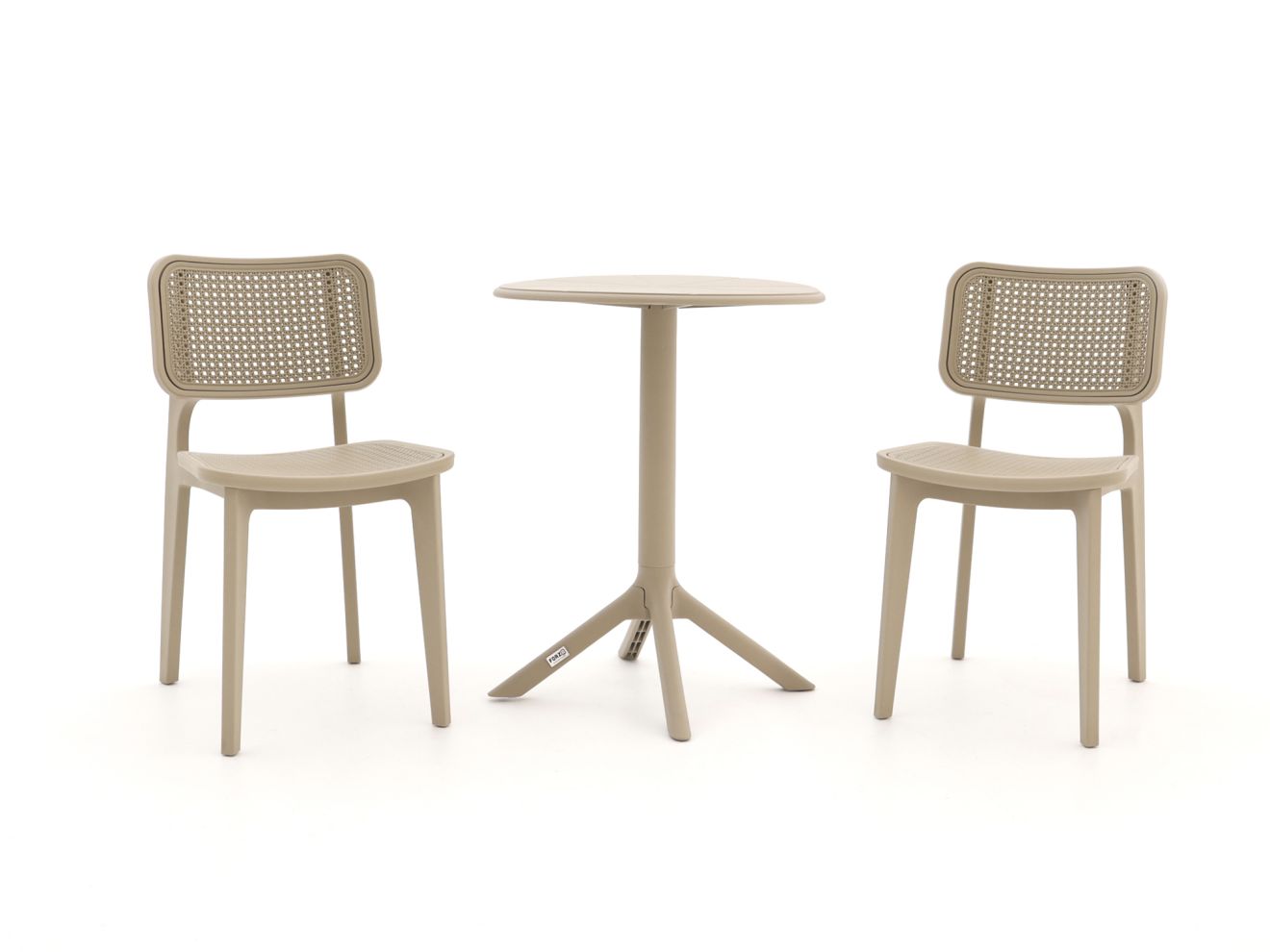 Forza Xitta/Rieti ø 60 cm Balkon-Set 3-teilig  60cm