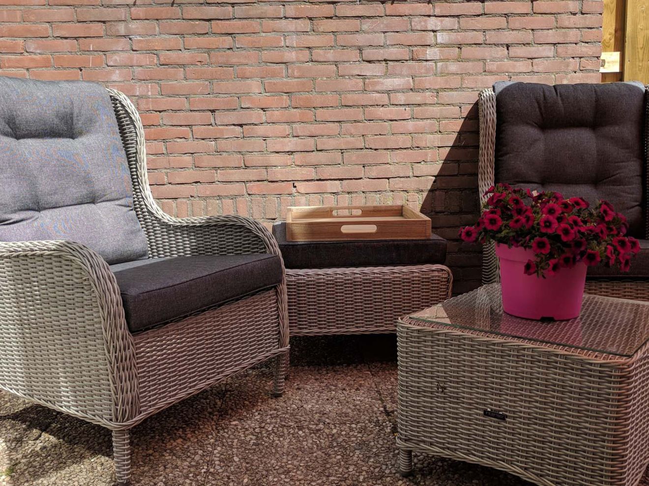 Intenso Gabri Lounge Gartenhocker 70x61 ...