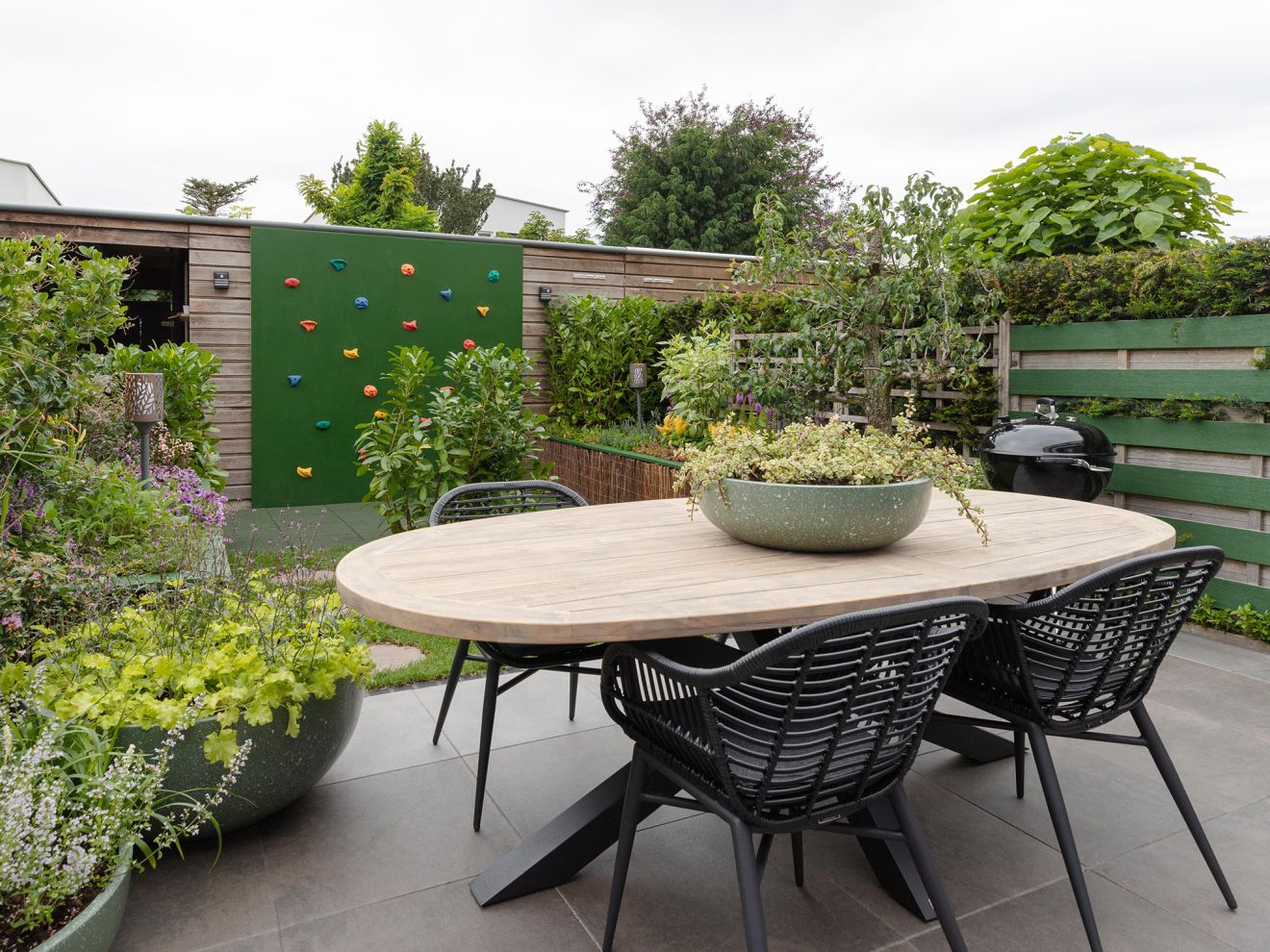 ROUGH-Y Ellips Gartentisch 240x120 cm Grau  Rabatt: 31 %