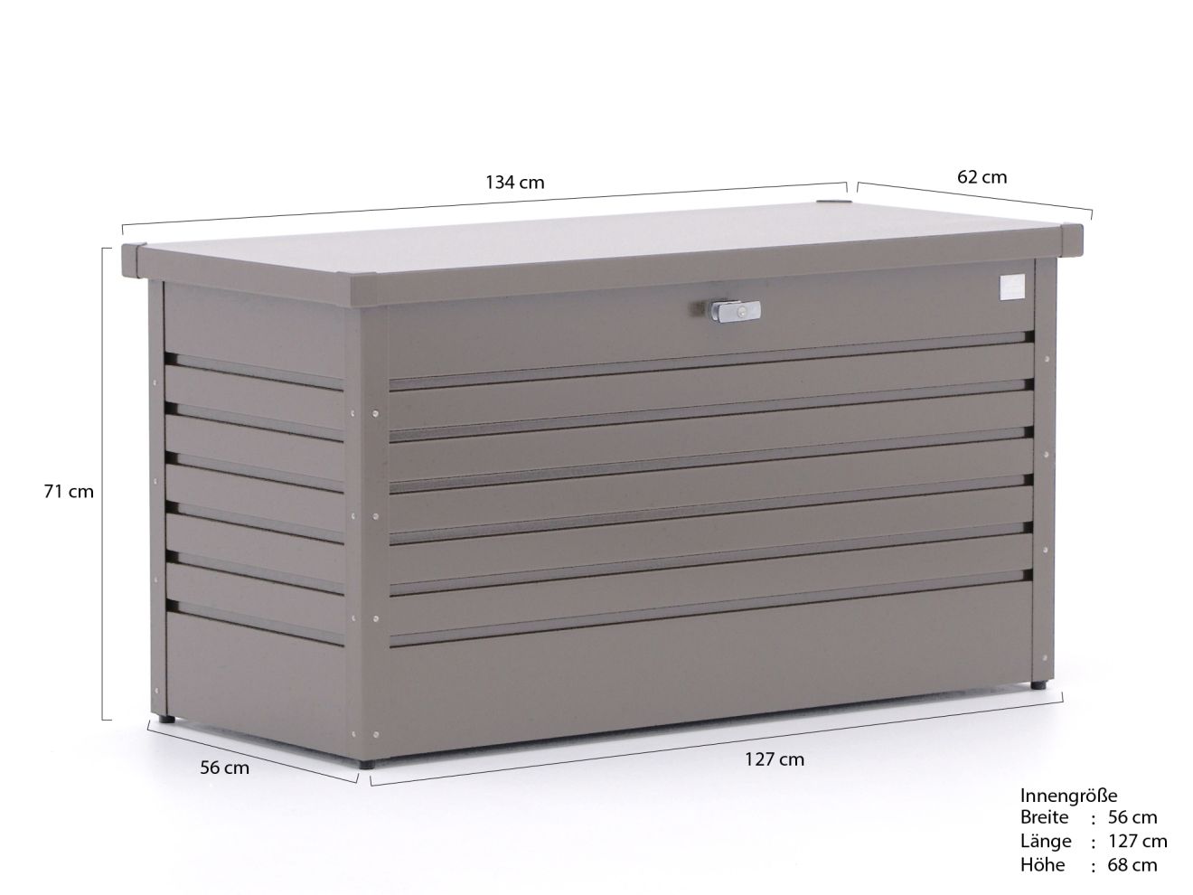 Biohort Gartenbox 130 cm günstig online kaufen