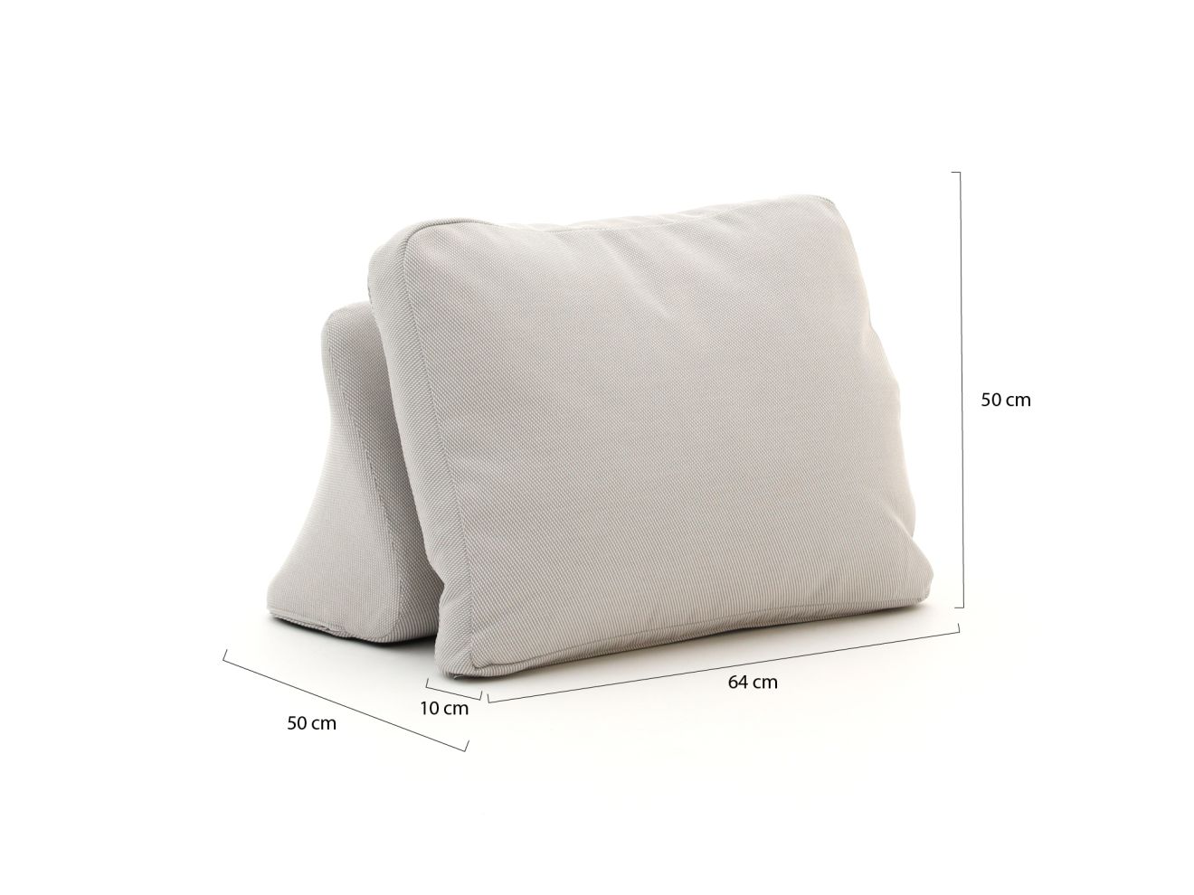 Rückenlehne ikl. kissen für Bellagio San Lupo Gartensofa 2-Sitzer links/rechts 253 cm Taupe 64x50cm Rabatt: 18 %