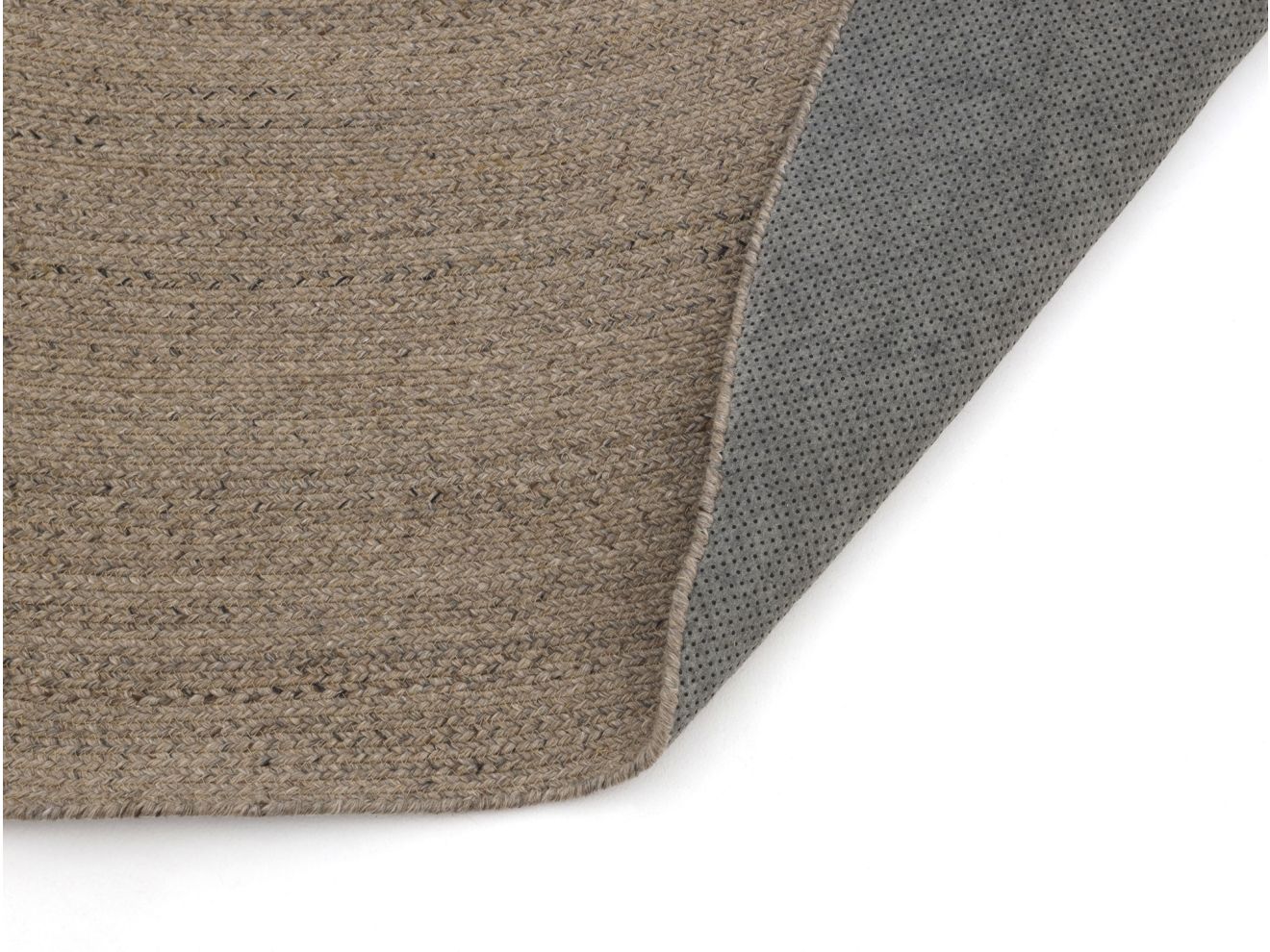 Apple Bee Swirl Outdoor Teppich ø 300 cm Taupe 0x0cm