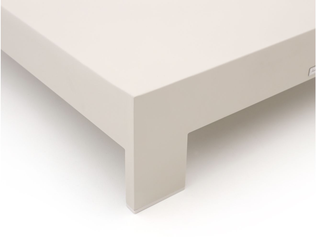 Bellagio Avolo Loungetisch 100x100x26 cm Taupe  Rabatt: 54 %