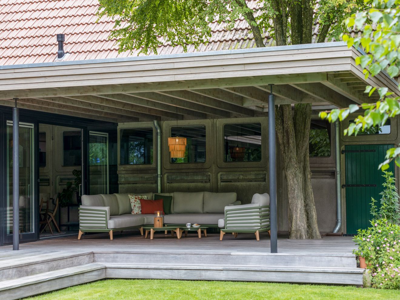 Bellagio Esenta Loungetisch ø86 (h:21 cm)/ø 68 (h:19 cm) Grün 86cm Rabatt: 20 %