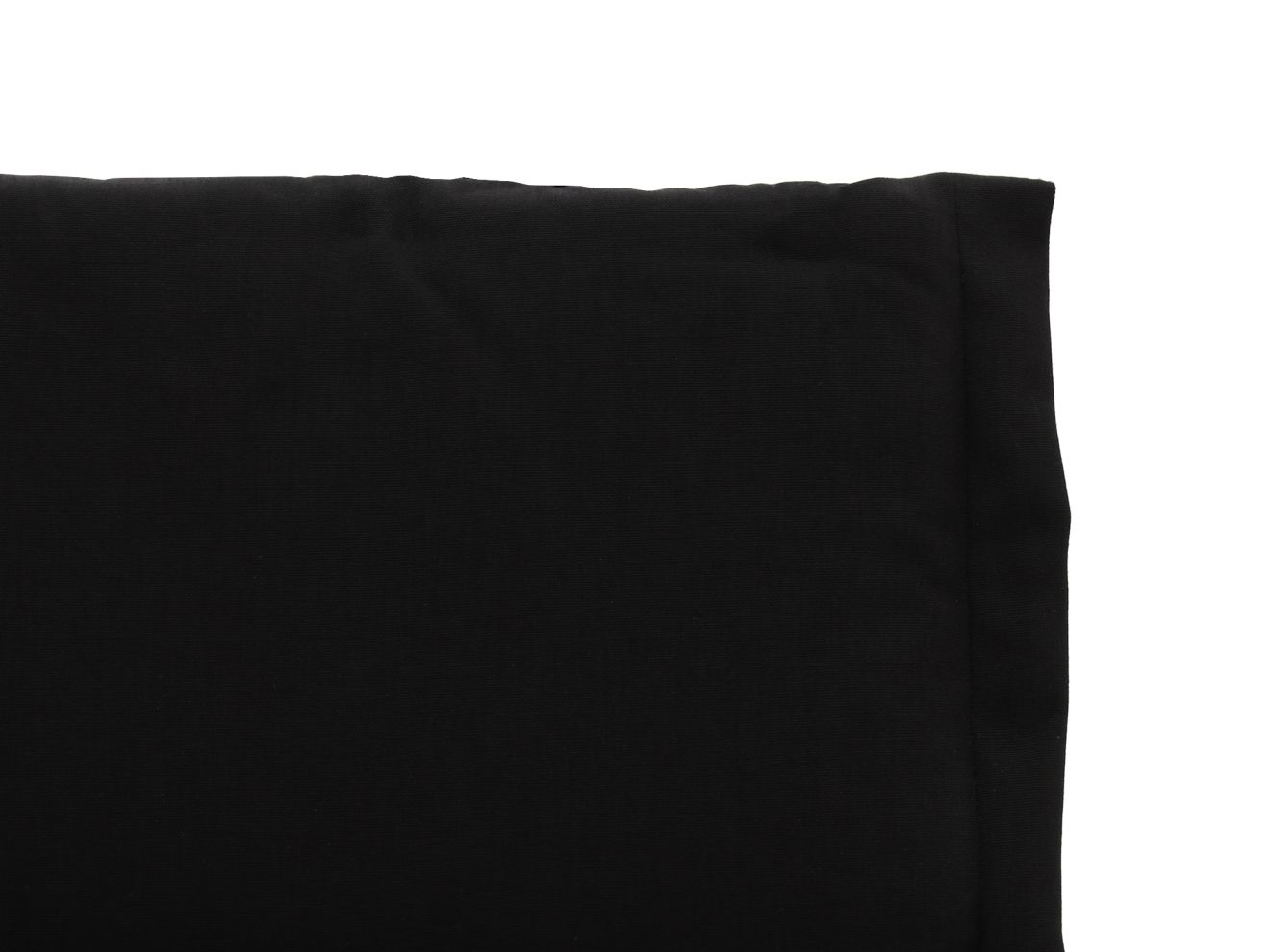 Tex Style Auflage Hochlehner dünn 125x50 cm Schwarz 125x50cm