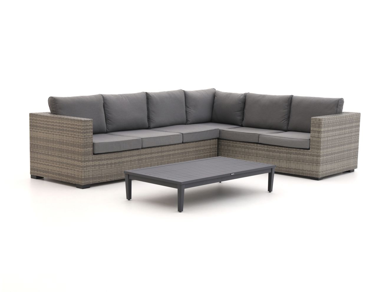 Forza Giotto/Valero Ecklounge-Set 3-teilig rechts Grau  Rabatt: 50 %